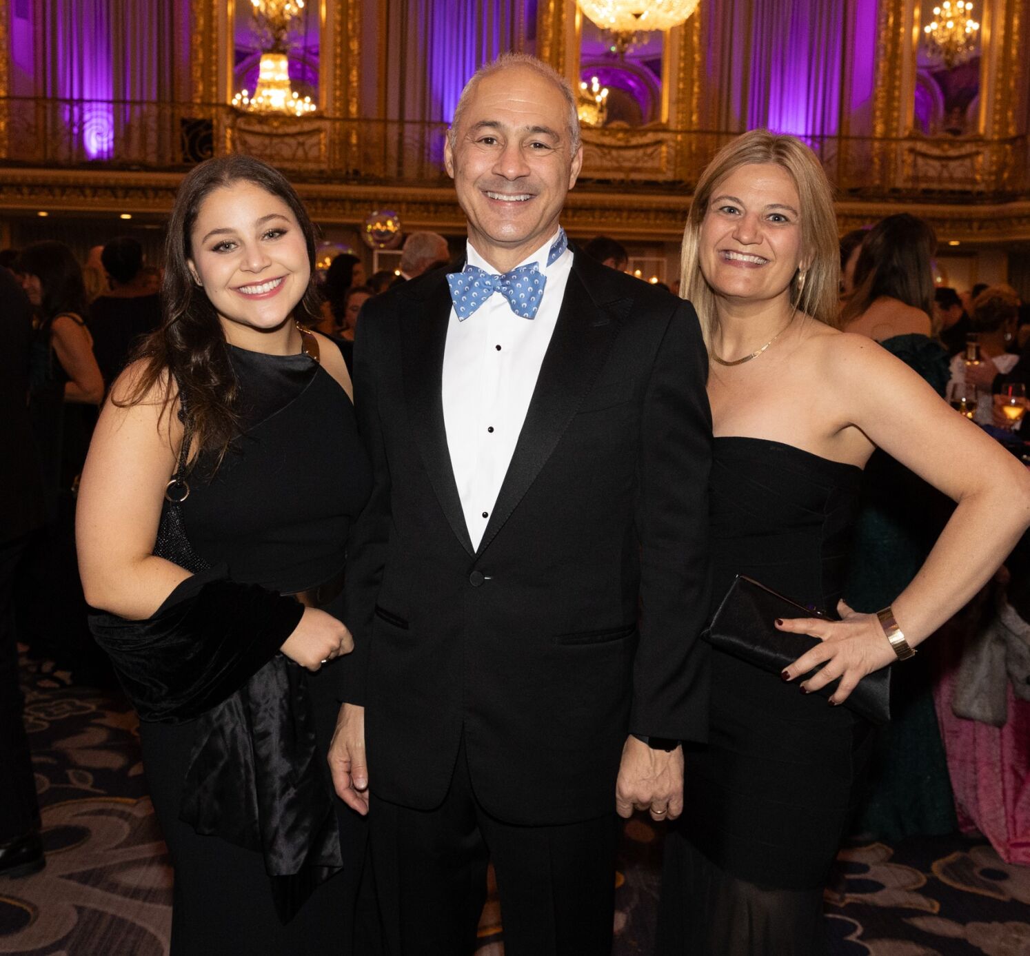 Allie Bensinger, Peter Bensinger, Jr. and Brette Bensinger.